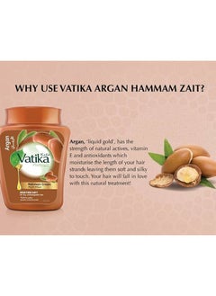 VATIKA Vatika Naturals Hammam Cream Argan 450 GM  - Image 3