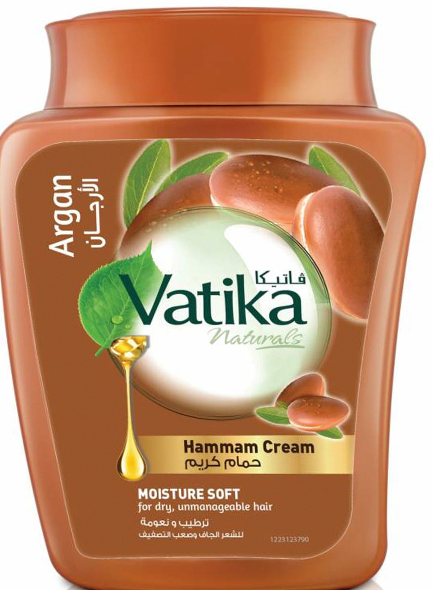 Vatika Naturals Hammam Cream Argan 450 GM