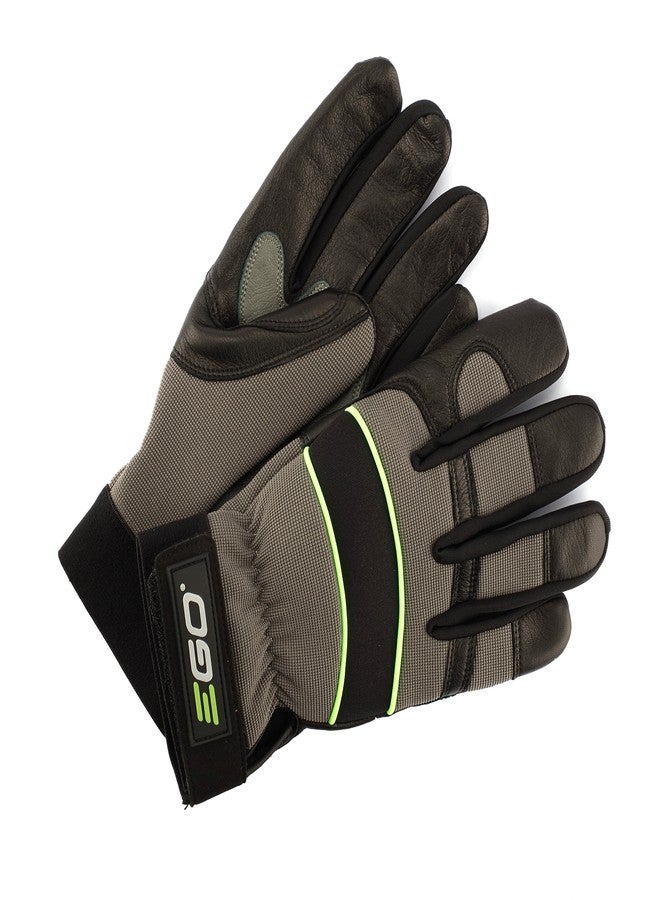 EGO Power+ GV002XXL Soft Goatskin Leather Breathable Work Gloves with Reinforced Protection for Durability, 2X-Large - Image 1