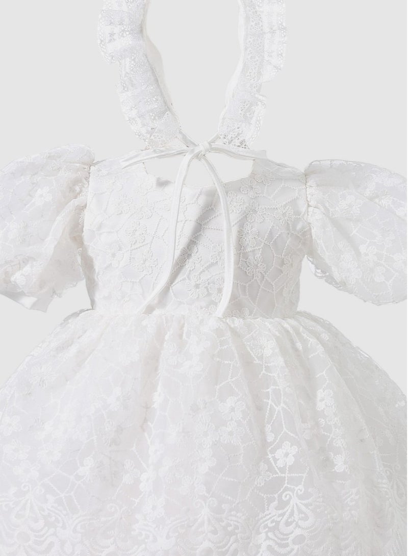 Bambimici Lace Puff Sleeve Dress  - Image 2