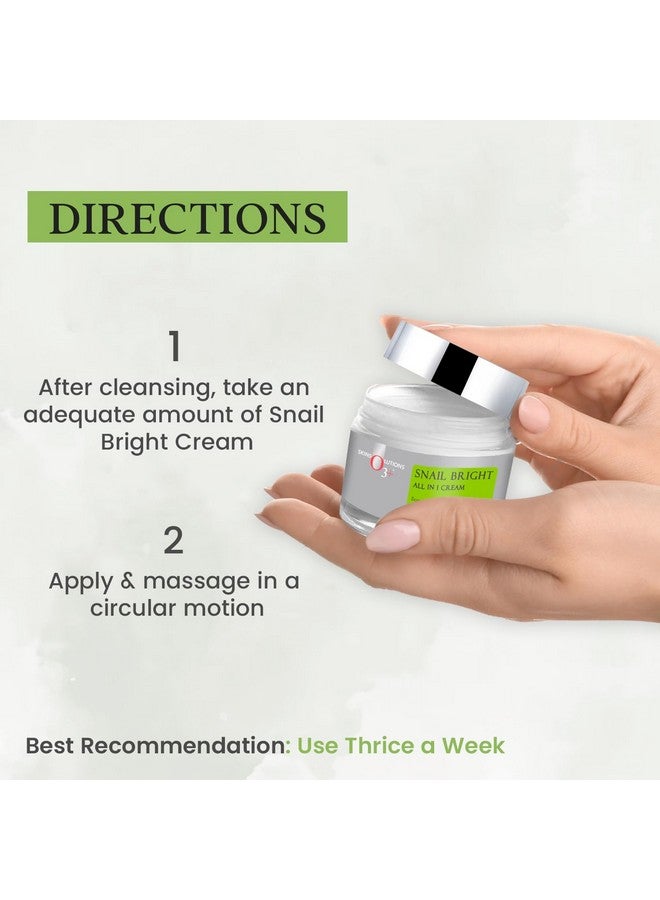 O3+ Snail Bright All In 1 Cream, 50G - Image 5