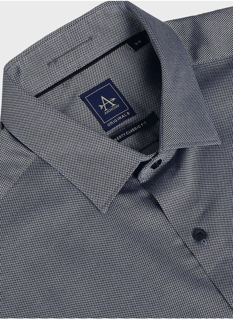 ارو Micro Print Regular Fit Shirt