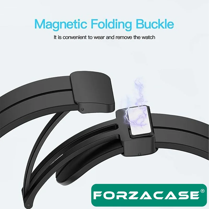 فورزاكاس 22MM Silicone Band Strap with Magnetic Buckle for Amazfit Gtr 47MM - FC144