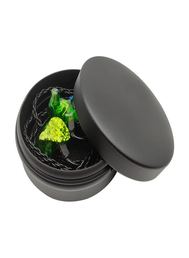 Soundlink Earphone Case Round Aluminum Alloy Earbuds Case Waterproof Protective Storage Box for in Ear Monitor - Image 3