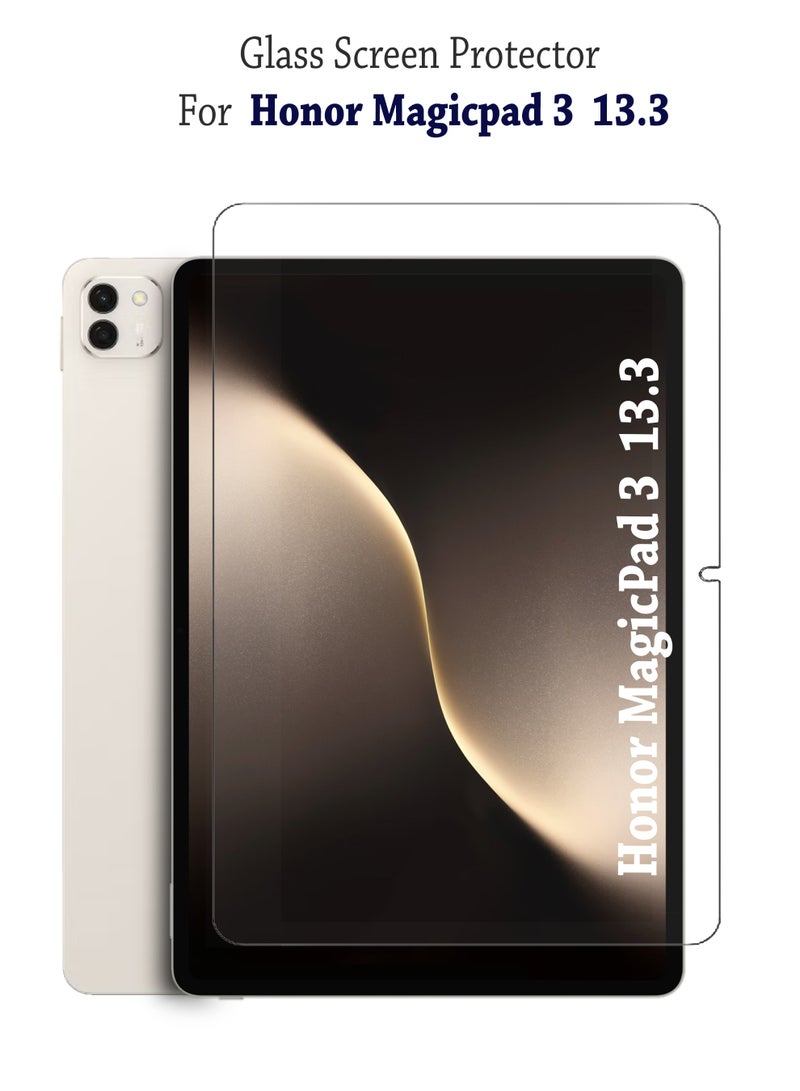 Honor MagicPad 3 13.3 inch Tempered Glass Screen Protector HD Scratch Resistant Bubble-Free Easy Installation for Apple Honor MagicPad 3 13.3 inch - Image 1