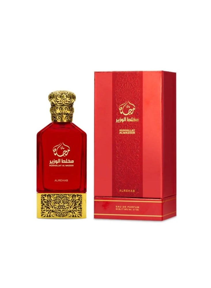Al Rehab perfumes Mukhallat Al Wazeer EDP 80ML - Image 2