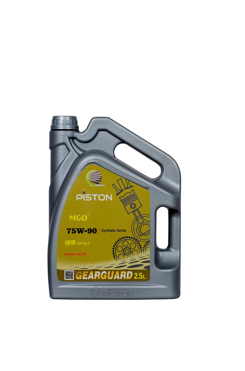 PISTON 75W-90 API GL-5 Synthetic Technology Gear Oil (2.5 L) - Image 5