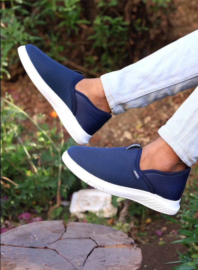 now Men’s Casual Slip-On Sneakers – Breathable Mesh Lightweight Shoes with Comfortable Non-Slip Sole for Daily Walking AX03 - Image 4