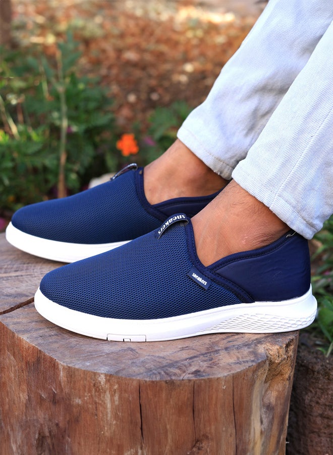 now Men’s Casual Slip-On Sneakers – Breathable Mesh Lightweight Shoes with Comfortable Non-Slip Sole for Daily Walking AX03 - Image 3