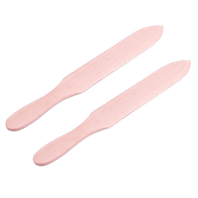 2 PIECES CREPE SPATULA PANCAKE SPATULA WOODEN CREPE SPATULA WOODEN PANCAKE SPATULA FOR COOKING LARGE