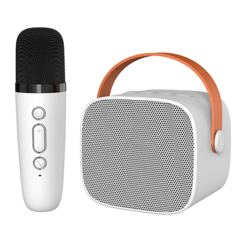 Mini Karaoke Machine Portable Bluetooth Speaker with Microphone Set - Premium Sound for Home Karaoke and Outdoor Use - Image 1