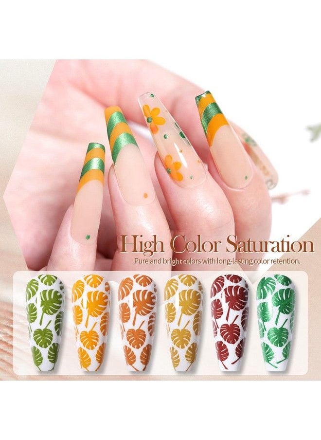 Born Pretty Stamping Nail Polish 12Colors Fall Winter Stamping Polish Set For Stamp Nails  - Image 4