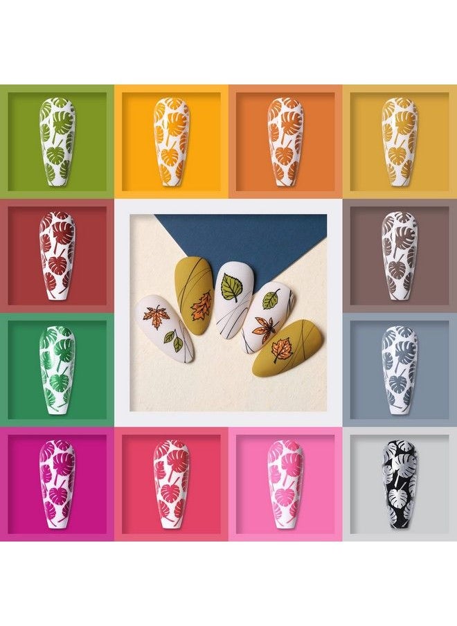 Born Pretty Stamping Nail Polish 12Colors Fall Winter Stamping Polish Set For Stamp Nails  - Image 3