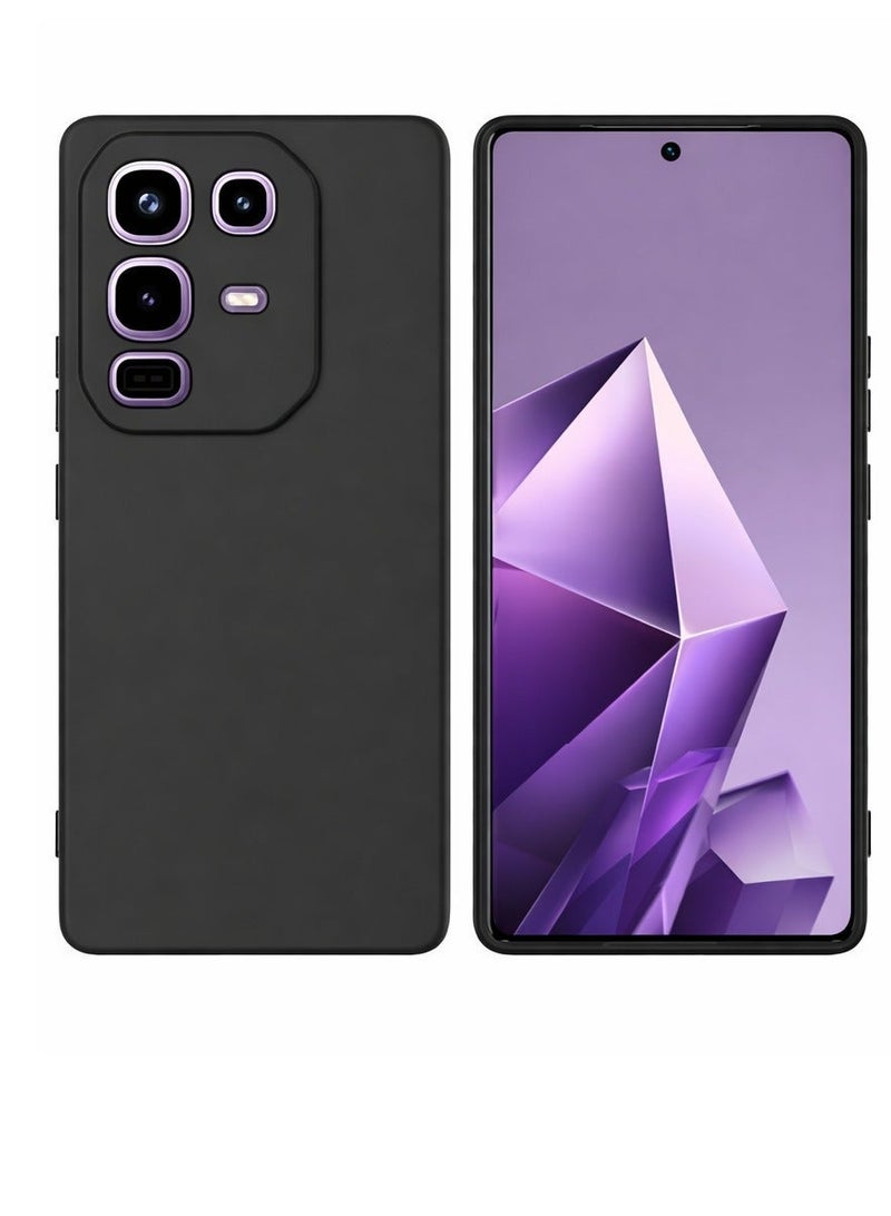 جراب سيليكون مرن وعملي لهاتف Infinix Note 50s – حماية قوية بتصميم أنيق ومريح لليد - Image 1