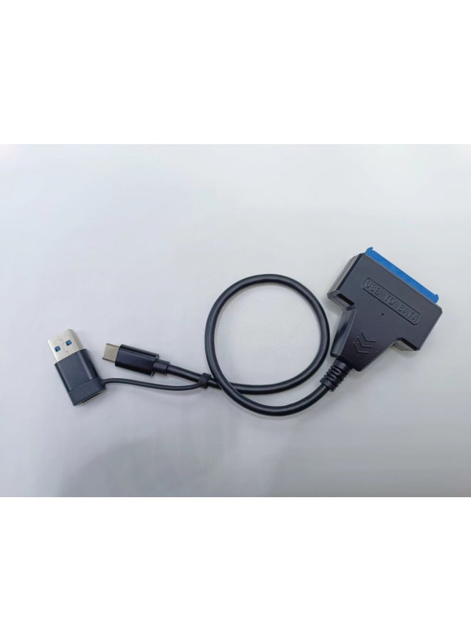 Neutral Usb3.0 To Sata2.0 Hard Disk Easy Drive Cable 2.5/3.5 Inch Mechanical Solid State Disk Data Cable - Image 1