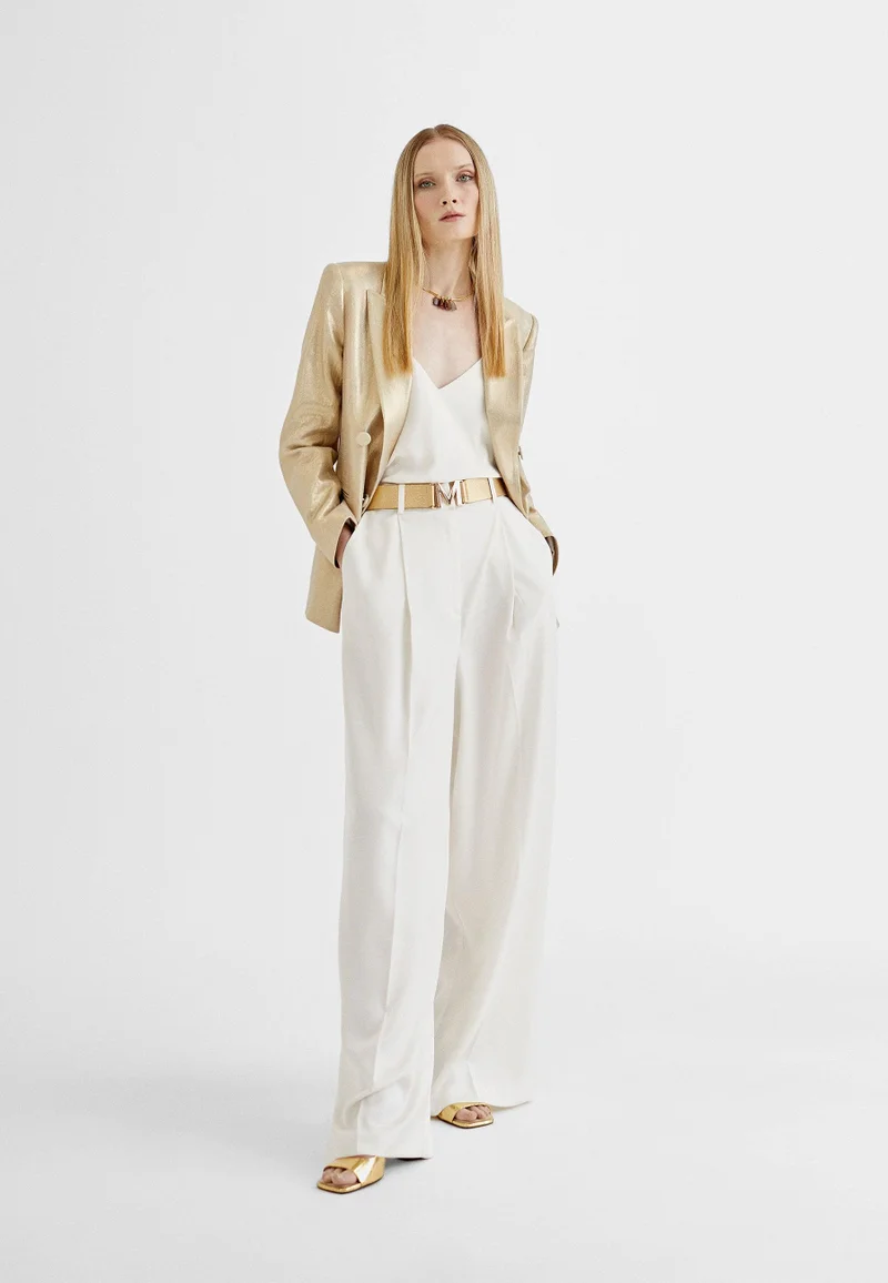 Lola Casademunt Flowing darted trousers