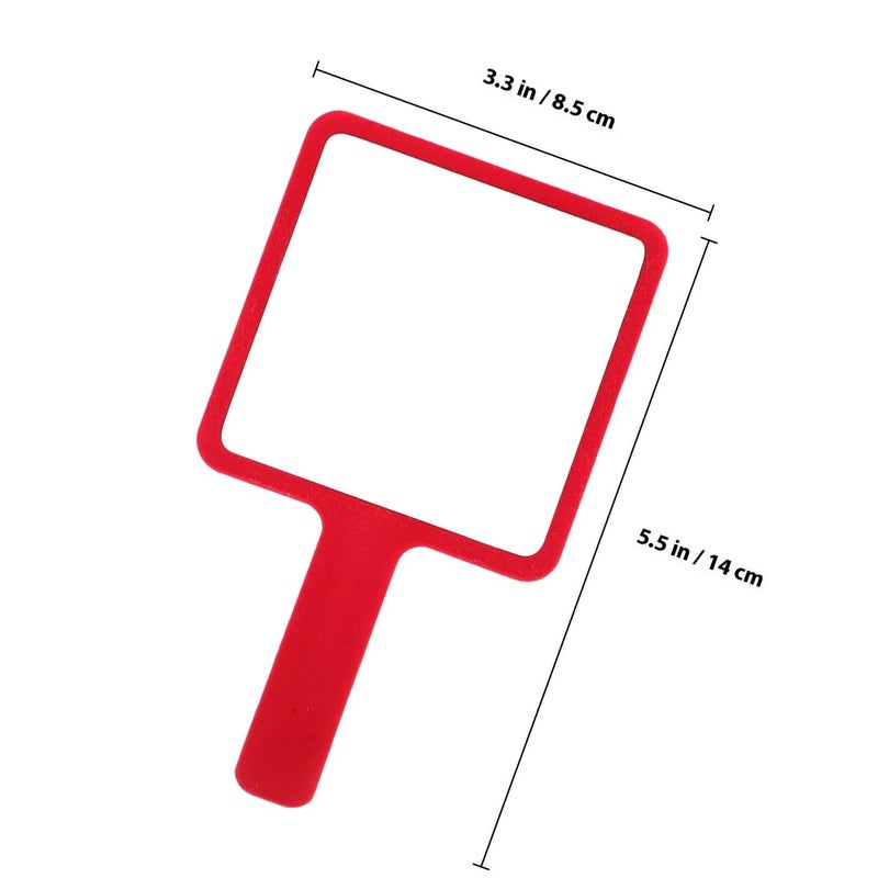 Cute Rabbit Handheld Mirror With Handle Travel Compact Makeup Mirror For Daily Use - Image 3