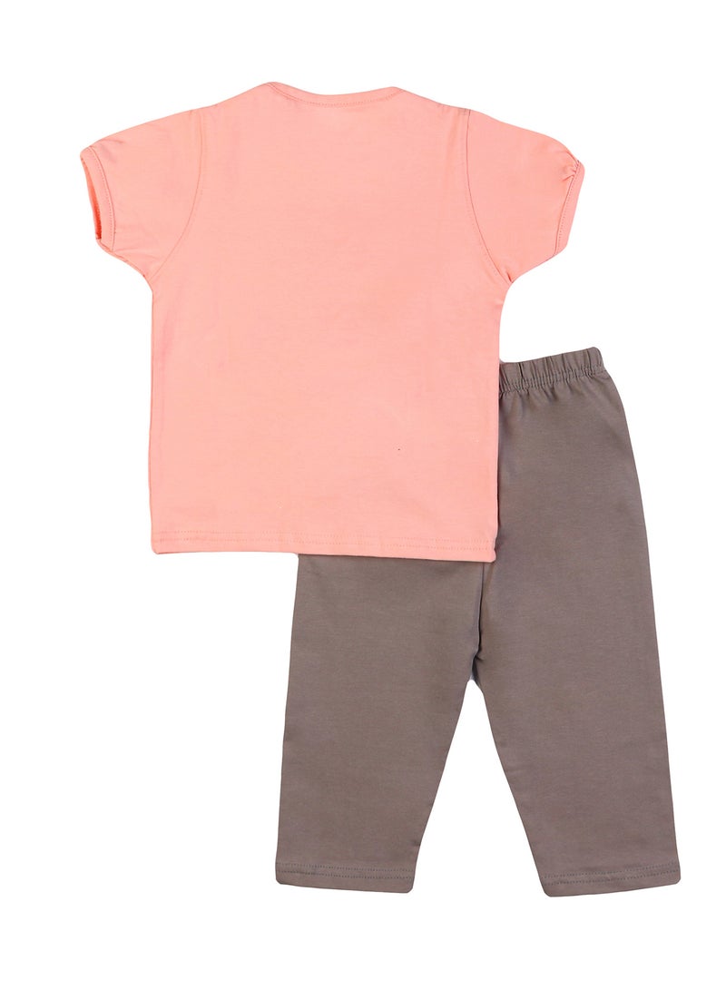 Zercon Summer Pajama Set for Girls - Summer Set for Girls - Image 3