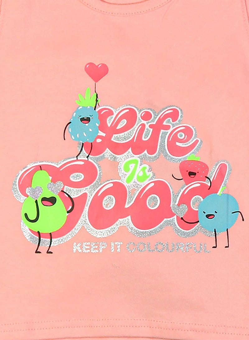 Zercon Summer Pajama Set for Girls - Summer Set for Girls - Image 2