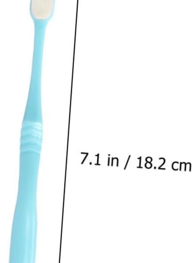 4 Pack Soft Bristle Toothbrush For Adults Firm Medium Brush Daily Cleaning Oral Care - Image 3