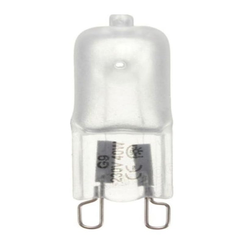 40W Dimmable Halogen Bulb: 10-Pack Two-Pin Plug-In Frosted Glass Bulb - 230V-240V Soft Diffused Lighting for Indoor Household Decorative Lighting - Image 2