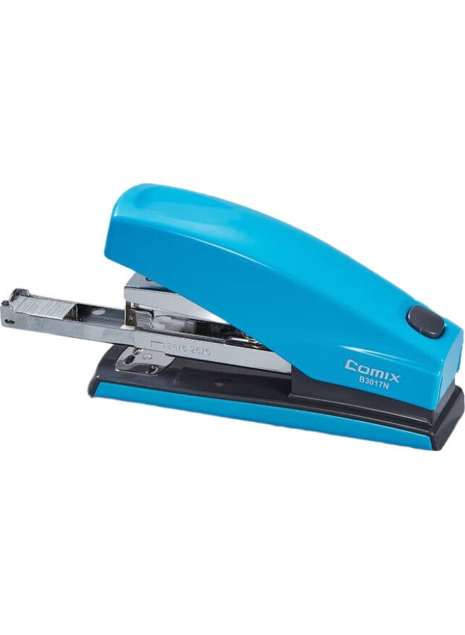 Comix Low-Force Stapler, 12# Blue, B3017N - Image 1
