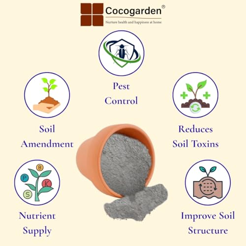 Cocogarden Wood Ash Powder Bio Organic Potash Fertilizer for Plants, 900 gms - Image 2