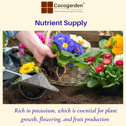 Cocogarden Wood Ash Powder Bio Organic Potash Fertilizer for Plants, 900 gms - Image 3