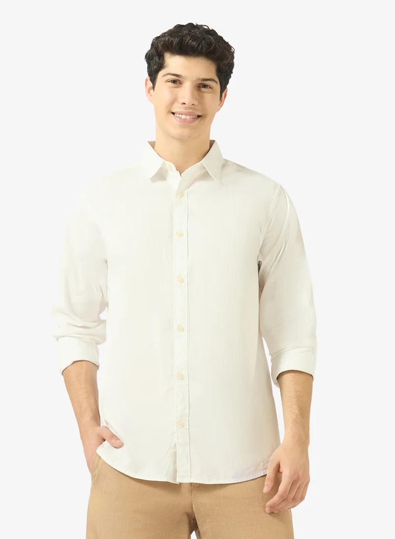 Ripples Mens Regular Collar Shirt