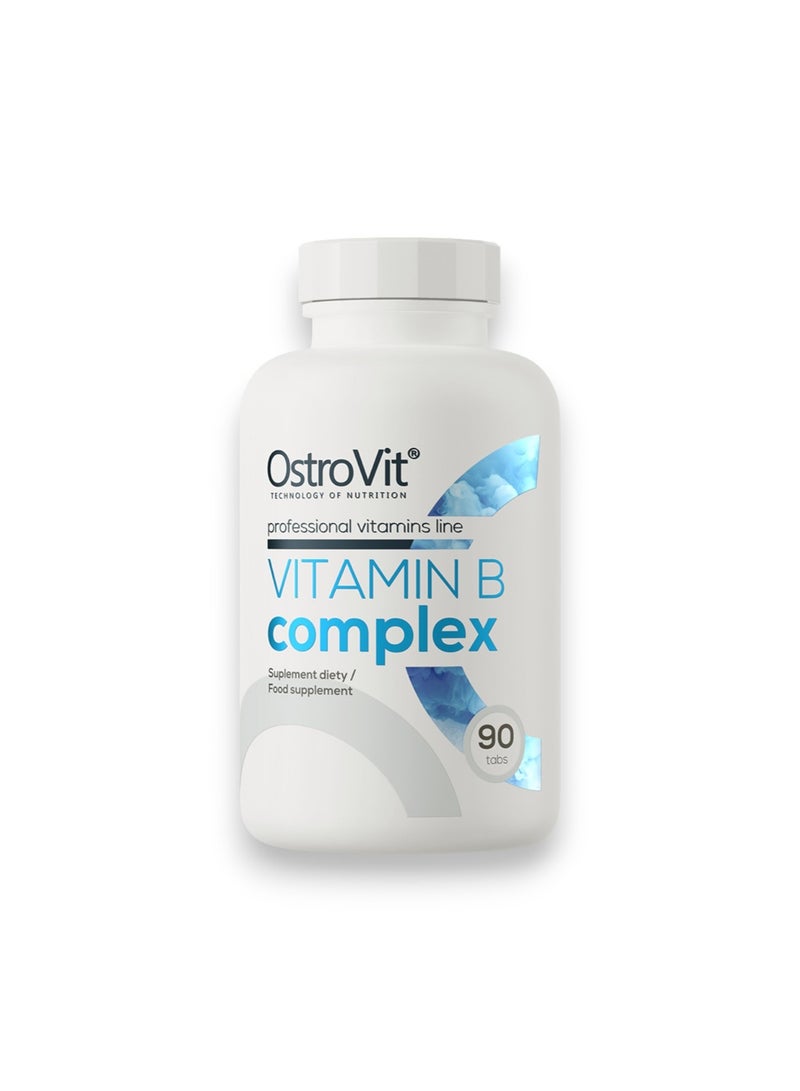 OstroVit Vitamin B Complex, 90 Tablets - Image 1
