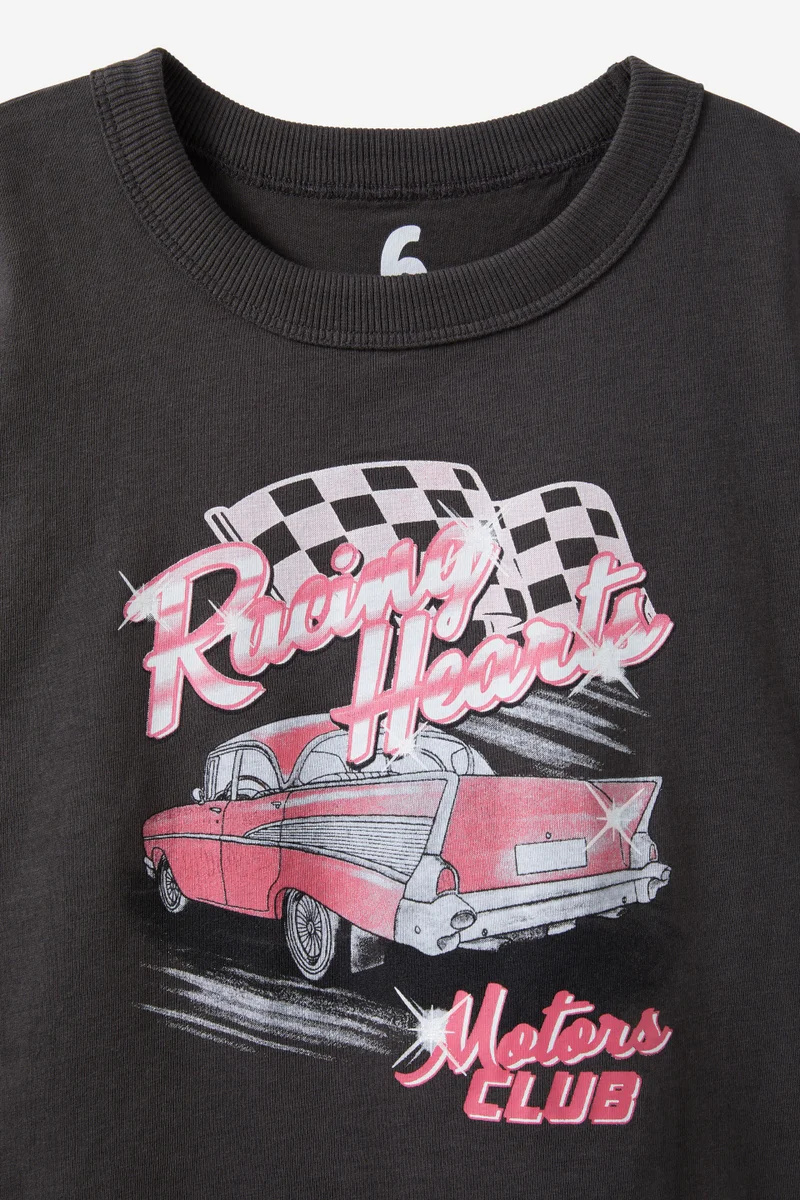 كوتون اون Essential Short Sleeve Graphic Tee
