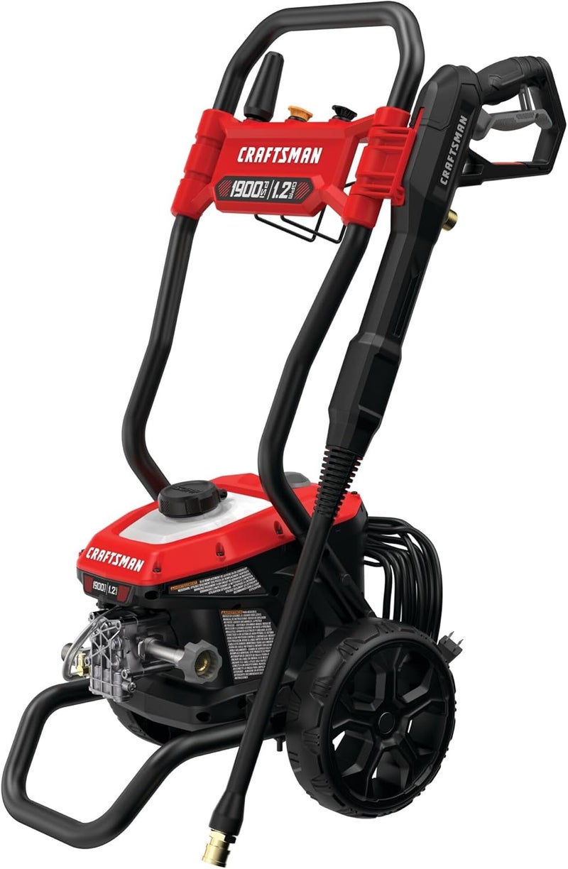 CRAFTSMAN CRAFTSMAN Electric Pressure Washer Cold Water 1900 PSI 12GPM Corded CMEPW1900  - Image 1