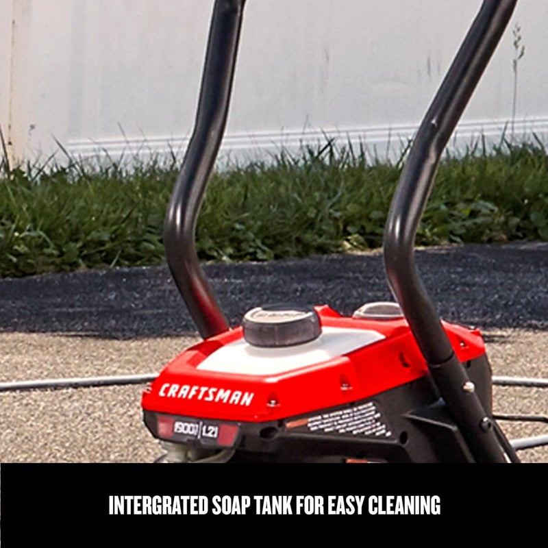CRAFTSMAN CRAFTSMAN Electric Pressure Washer Cold Water 1900 PSI 12GPM Corded CMEPW1900  - Image 5