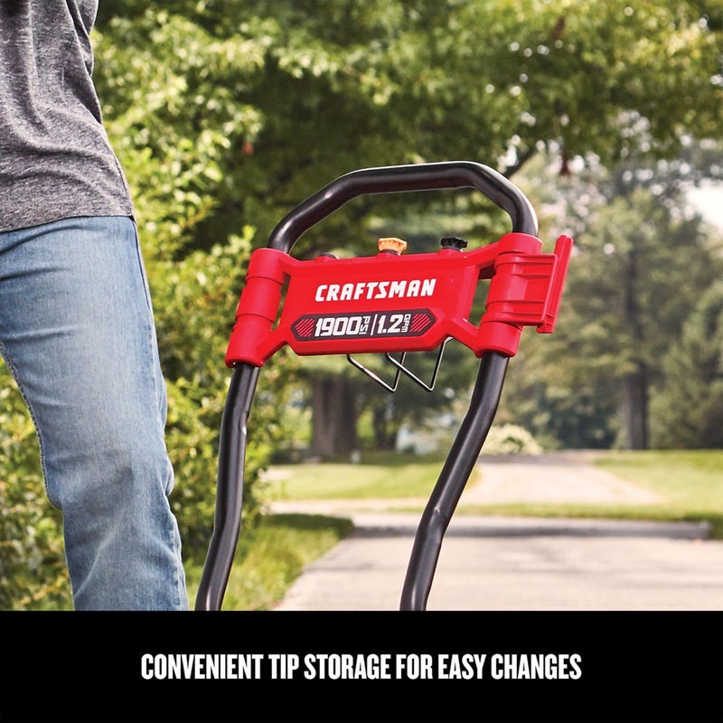 CRAFTSMAN CRAFTSMAN Electric Pressure Washer Cold Water 1900 PSI 12GPM Corded CMEPW1900  - Image 4