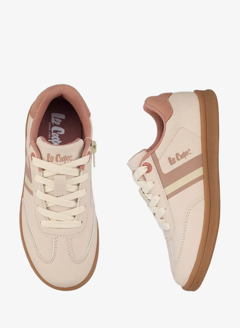 Girls Zip Closure Ankle Sneakers