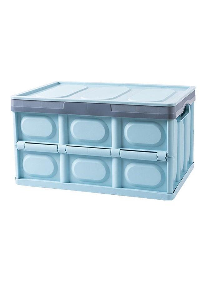 Generic Large Multifunctional Thickened Foldable Storage Box Blue  - Image 2
