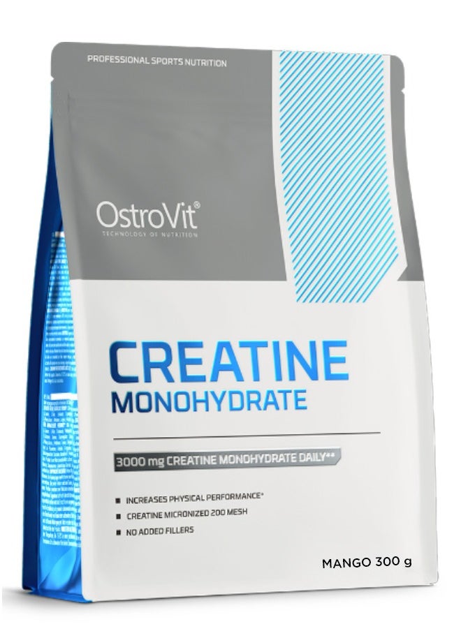 OstroVit Creatine Monohydrate 300g, Mango 