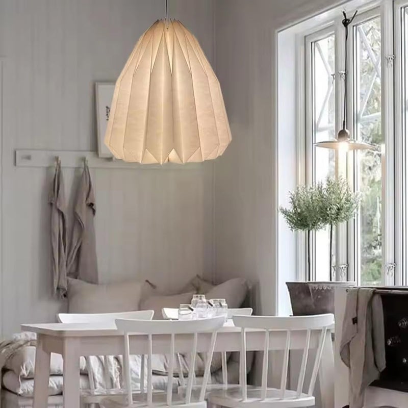 EFFNILIM Origami Ceiling Lampshade Nordic Style Chandelier Lamp Shade Creative Decorative Light Cover Home Art Decoration (Diamond) - Image 2