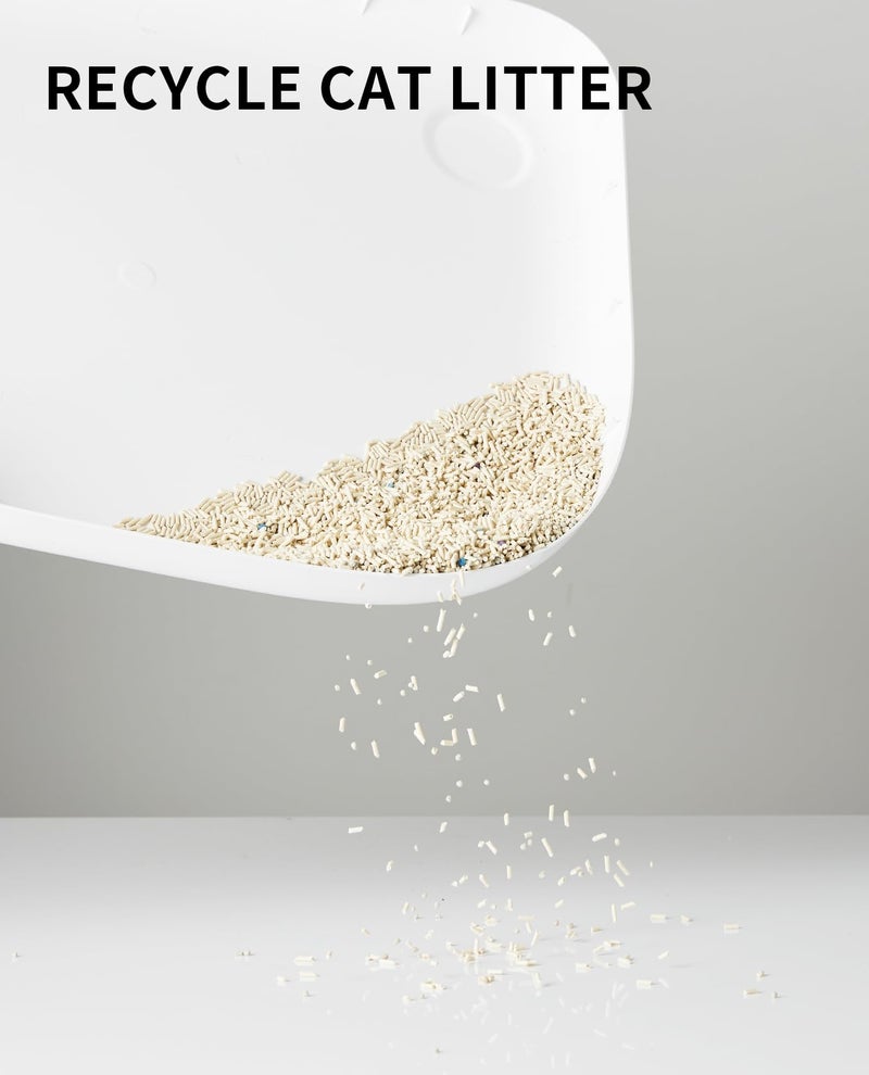 PETKIT منحدر فضلات القطط PETKIT لـ PuraX و PuraMax و PuraMax 2 و Purobot Pro Max صندوق فضلات القطط ذاتي التنظيف، درجات سلم، مصيدة فضلات مزدوجة الطبقات، مادة مقاومة للماء سهلة التنظيف، مضادة للتتبع - Image 5