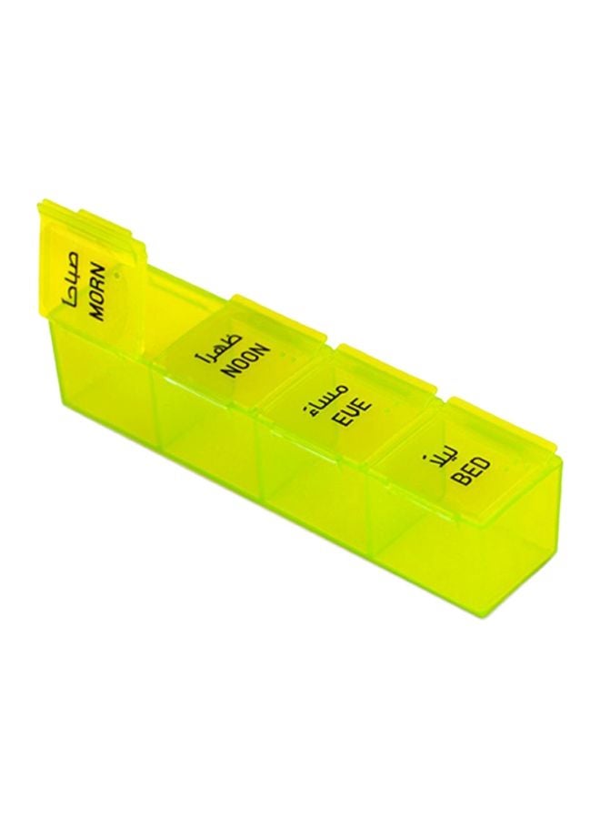 4-Slot Pill Storage Box