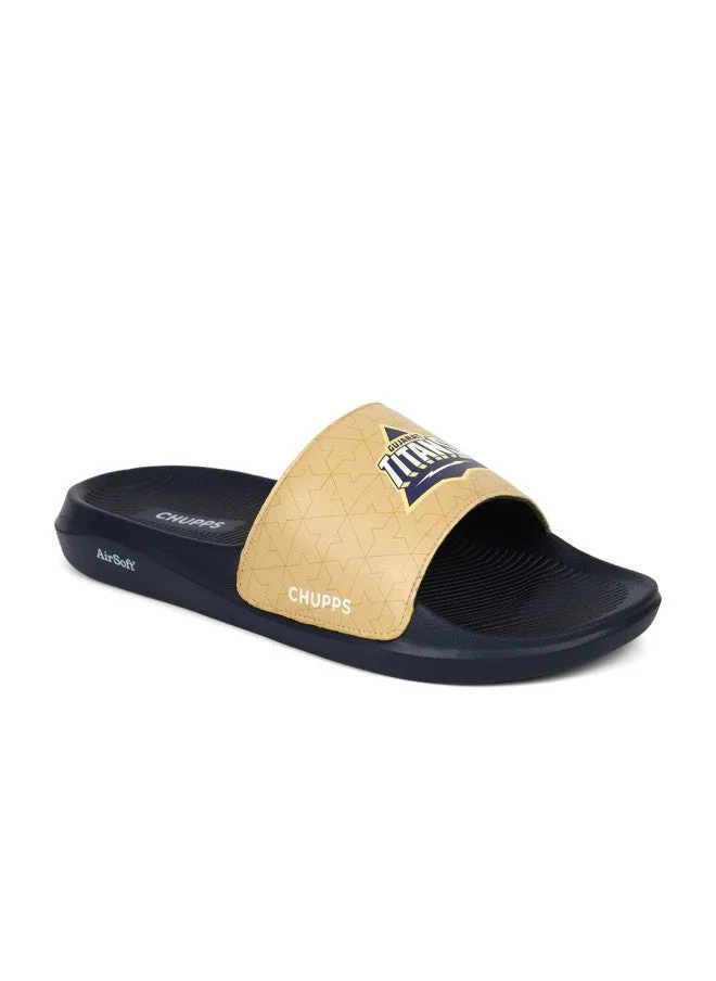 CHUPPS Chupps Men Gujrat Titans Bold Printed Sliders