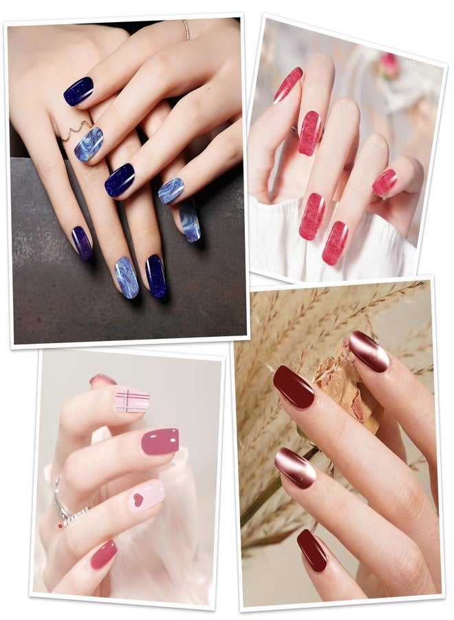 MWOOT 14 Sheets Nail Stickers Self Adhesive, Nail Strips Decals for Women, Sticker Nails Full Wraps Pink, Colors Fingernail Stickers for Women, Fingernail Sticker Stick on Nails, Decal Decorations - Image 4