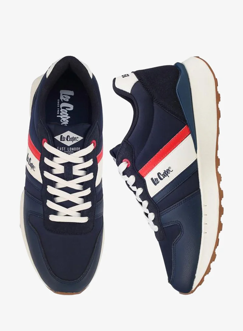 Lee Cooper NAVY Men Lace-Up Ankle Sneakers for Men | Best Price UAE