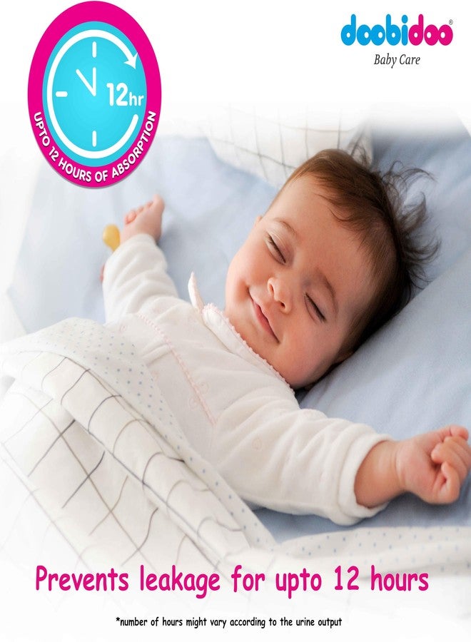 Doobidoo Silky Soft Baby Pants Diapers - XL Size | All-Round Softness with Bubble Soft Topsheet | High Absorbency & Rash-Free Comfort for Babies (12-17 kg) - Pack of 2 | 28 Count - Image 2
