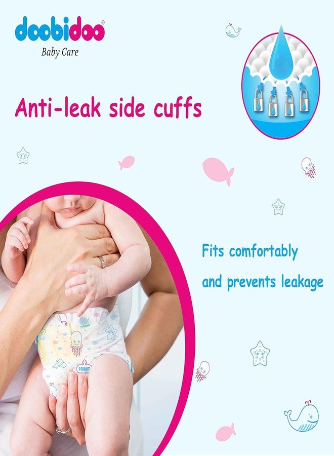 Doobidoo Silky Soft Baby Pants Diapers - XL Size | All-Round Softness with Bubble Soft Topsheet | High Absorbency & Rash-Free Comfort for Babies (12-17 kg) - Pack of 2 | 28 Count - Image 4