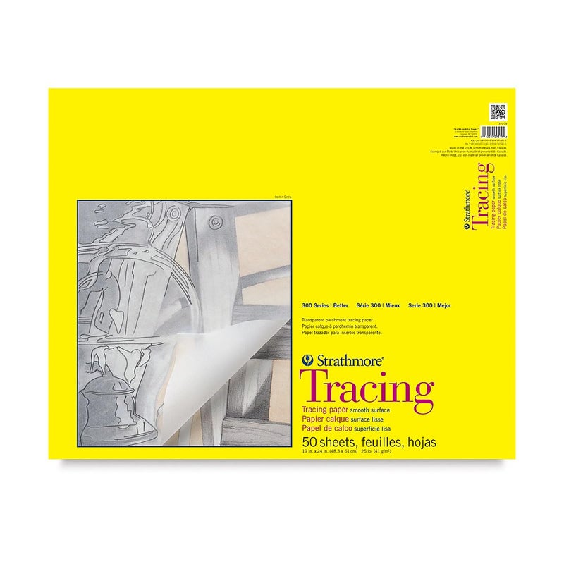 Strathmore (370-19 300 Series Tracing Pad, 19"x24", 50 Sheets - Image 3