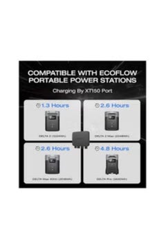 ECOFLOW 800W Alternator Charger RV Vehicle Battery Charger & Power Station 8× Faster Than Cigarette Chargers, 3-in-1 Fast DC-DC Charger for Portable Power Stations, Charges 1kWh in 1.3 hr  - Image 5