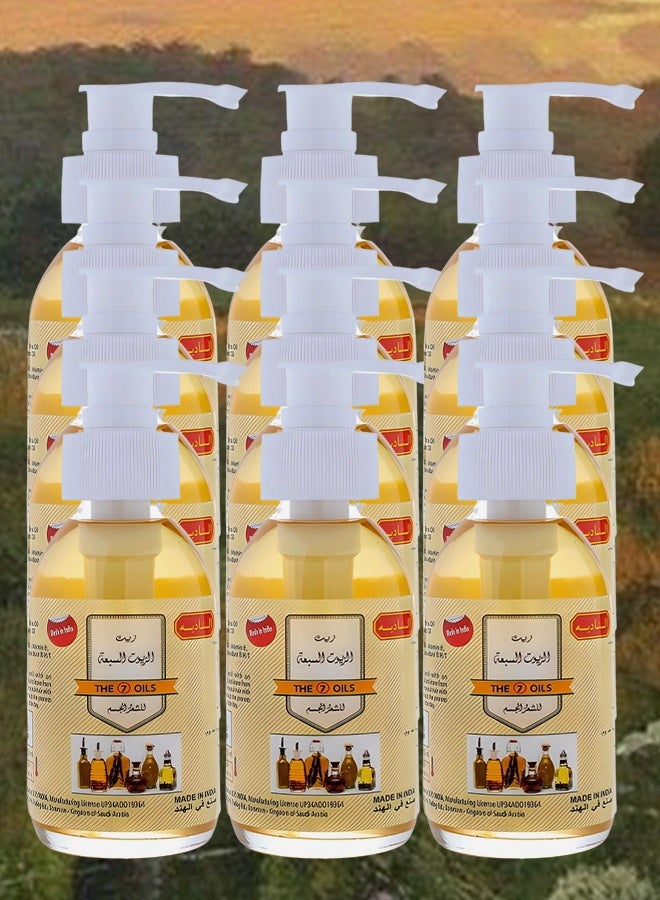 نادية 12 قطع زيت الزيوت السبعة النادية 125 مل - Image 1