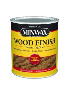 Minwax Wood Finish Oil-Based Quick Drying Penetrating Stain Special Walnut 1qt 70006444  - Image 1
