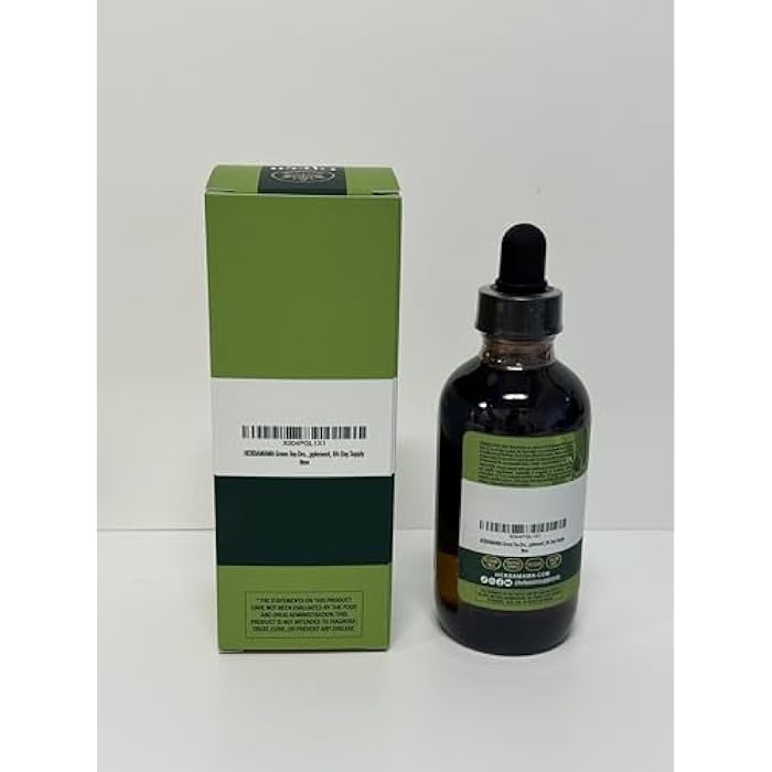 HERBAMAMA Green Tea Extract - 500 mg Camellia Sinensis per Serving - Vegan, Alcohol & Sugar-Free, 84-Day Supply - Image 4